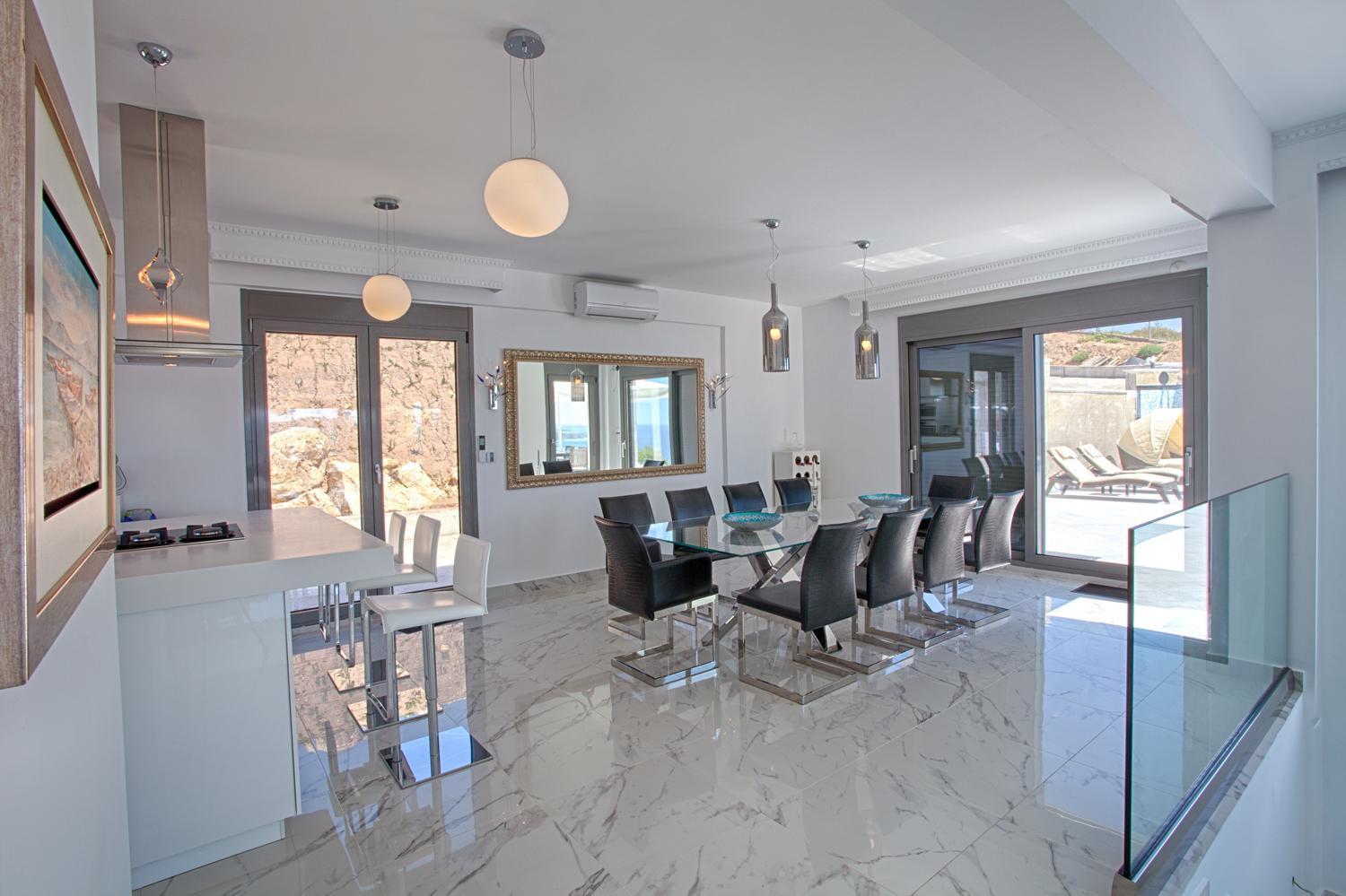 Villa White Pearl Sarti Ngoại thất bức ảnh